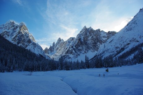 Dolomiten Winter Sexten